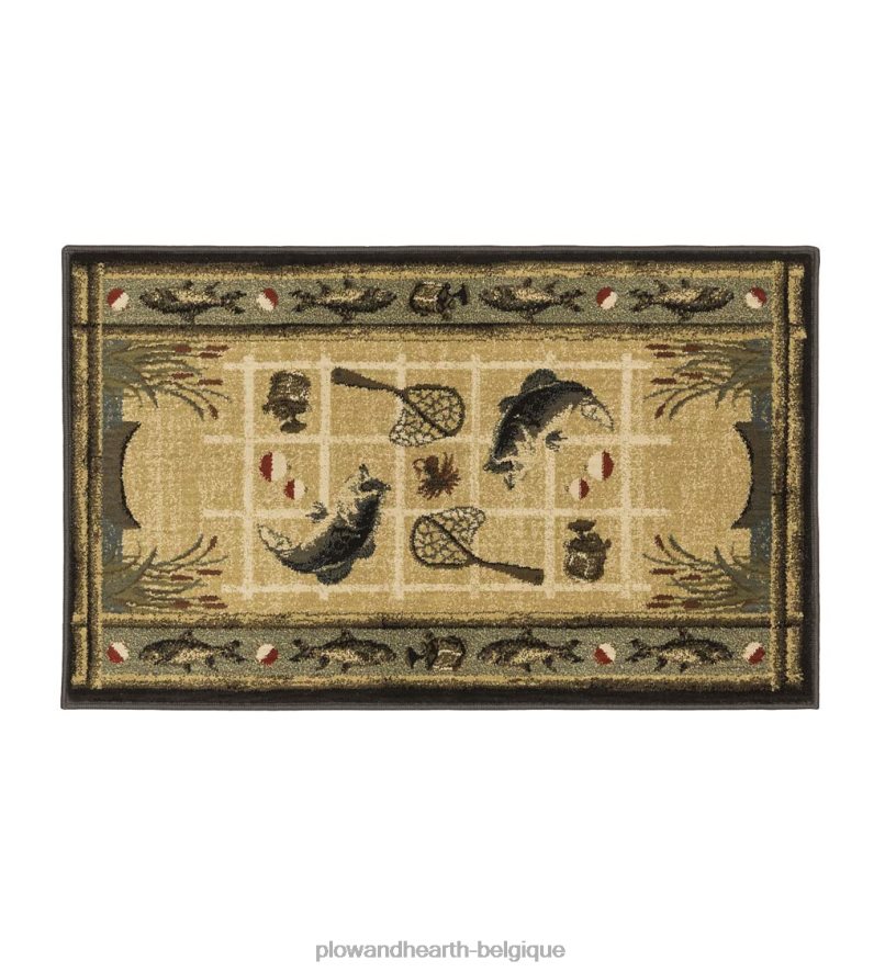 60H0821905 Plow & Hearth Tapis de pêcheur Vista, 30 x 50 tapis et nattes