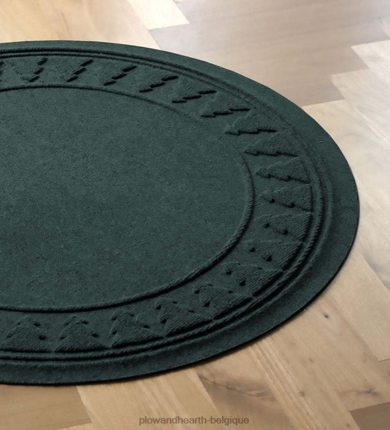 60H0821922 Plow & Hearth Tapis de sapin de Noël anti-éclaboussures Waterhog - vert tapis et nattes