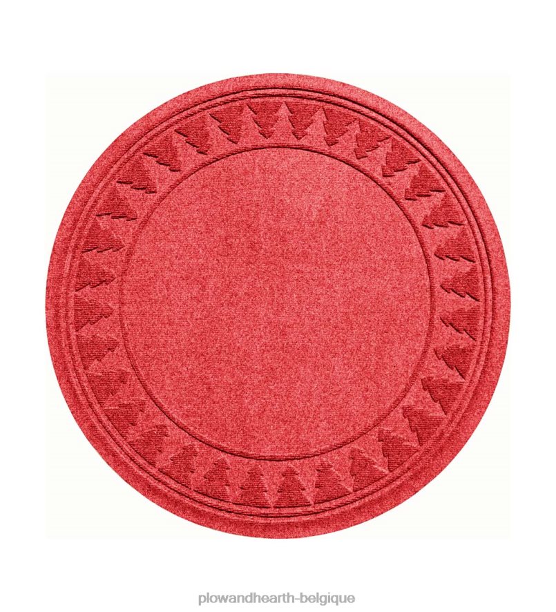 60H0821922 Plow & Hearth Tapis de sapin de Noël anti-éclaboussures Waterhog - vert tapis et nattes