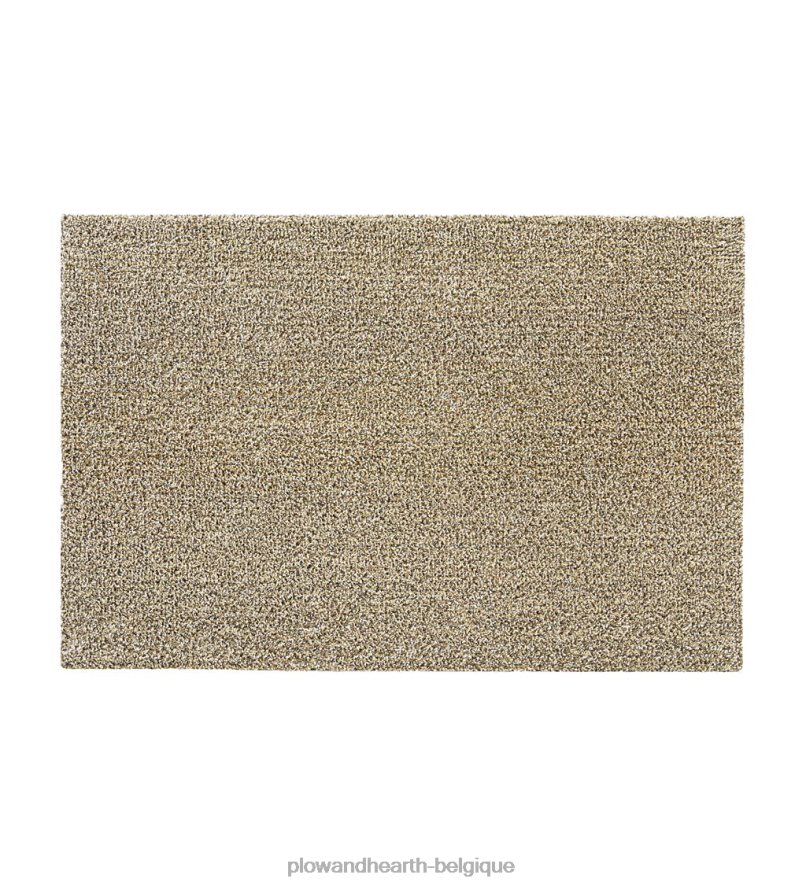 60H0823167 Plow & Hearth Tapis de boue anti-saleté My Mat, 19 x 29 - café tapis et nattes