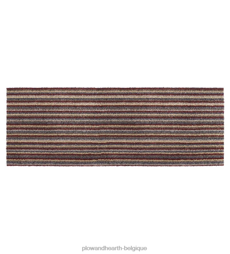 60H0823224 Plow & Hearth tapis de boue anti-saleté my mat, 31 x 59 - café tapis et nattes
