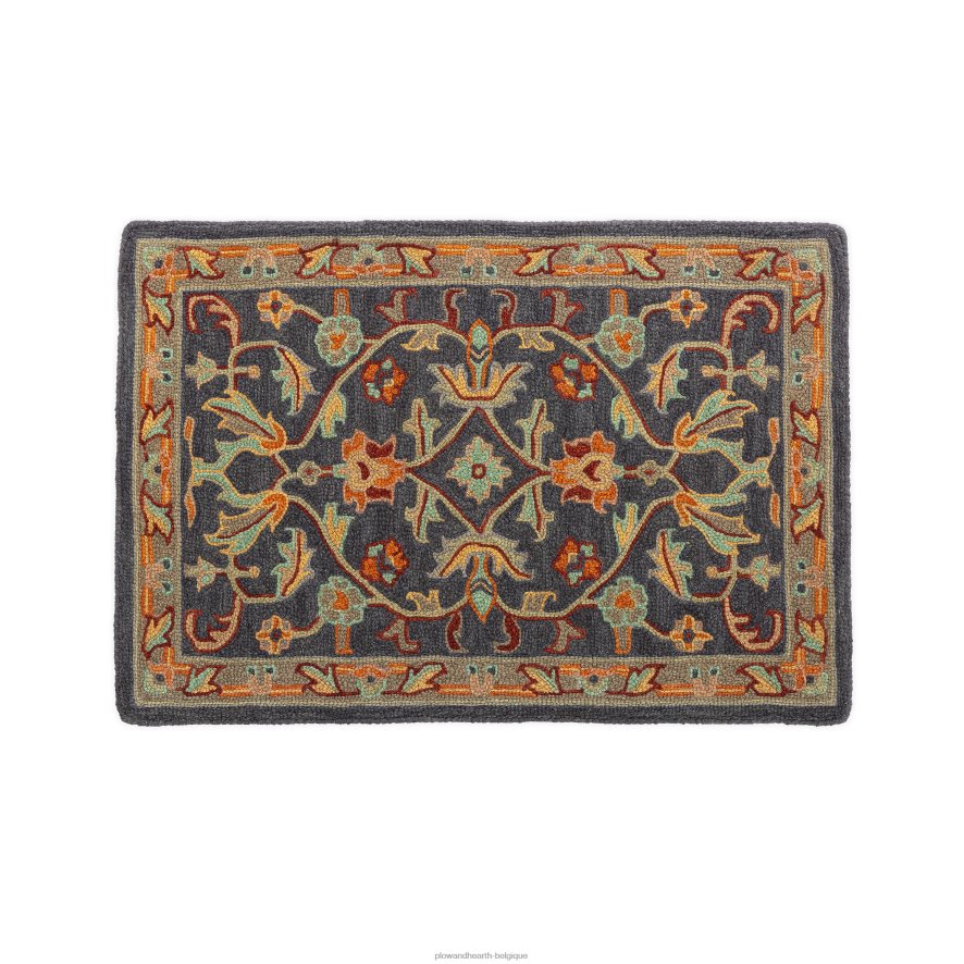 60H0821761 Plow & Hearth tapis en laine mclean tapis et nattes