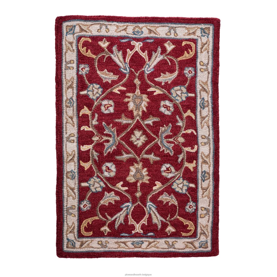 60H0821761 Plow & Hearth tapis en laine mclean tapis et nattes