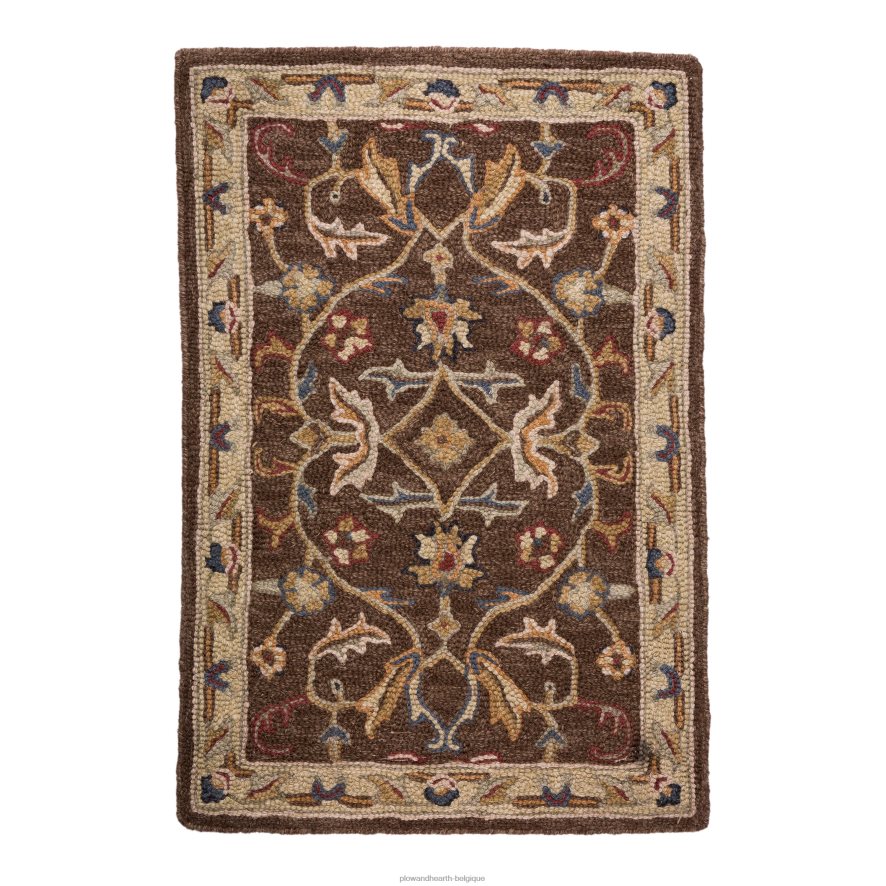 60H0821761 Plow & Hearth tapis en laine mclean tapis et nattes