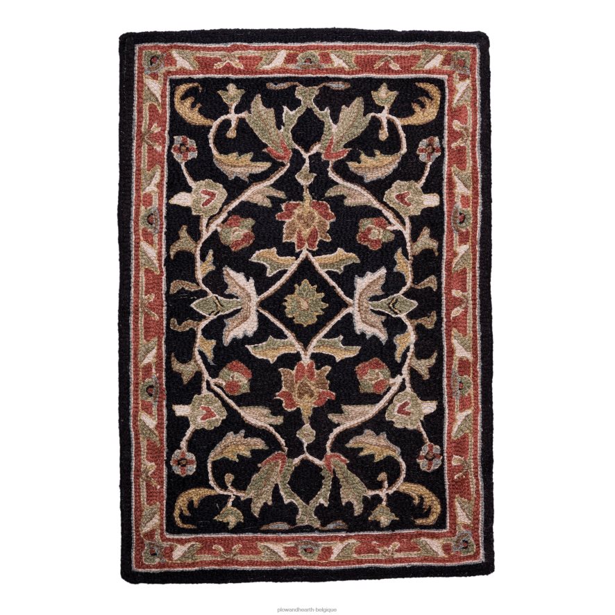 60H0821761 Plow & Hearth tapis en laine mclean tapis et nattes
