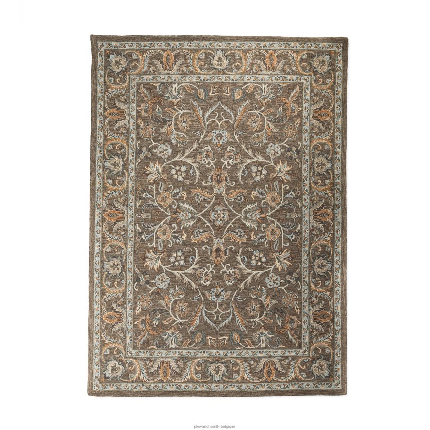 60H0821761 Plow & Hearth tapis en laine mclean tapis et nattes