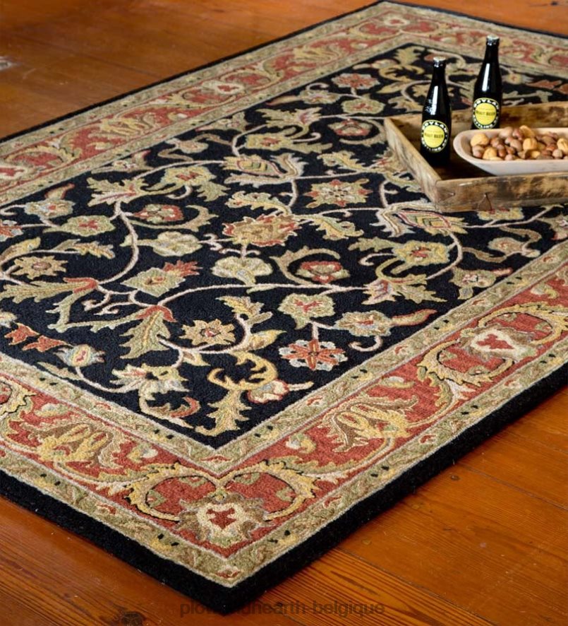 60H0821761 Plow & Hearth tapis en laine mclean tapis et nattes