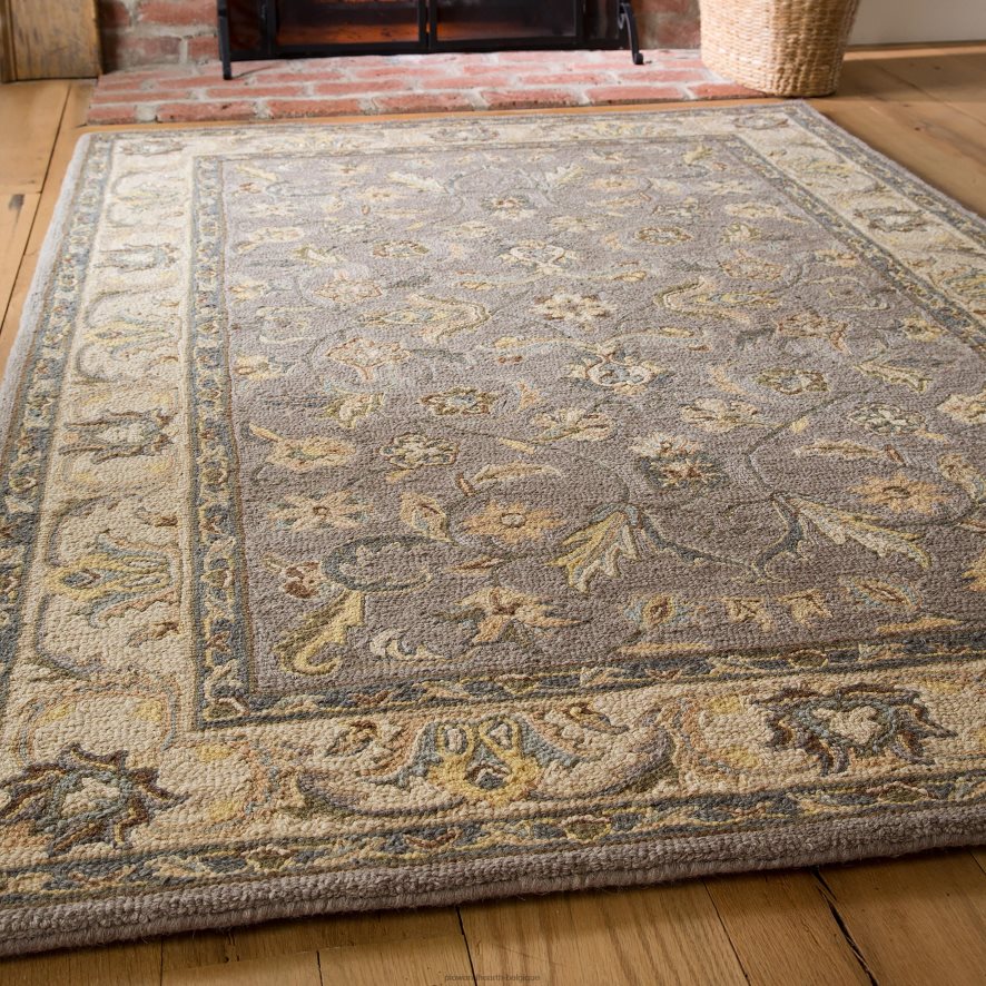 60H0821761 Plow & Hearth tapis en laine mclean tapis et nattes