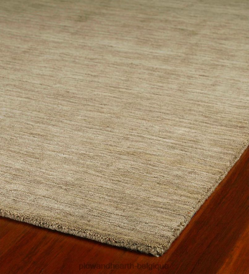 60H0821776 Plow & Hearth tapis Renaissance en laine vierge fait à la main tapis et nattes
