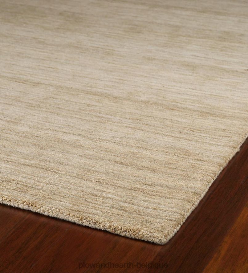 60H0821776 Plow & Hearth tapis Renaissance en laine vierge fait à la main tapis et nattes