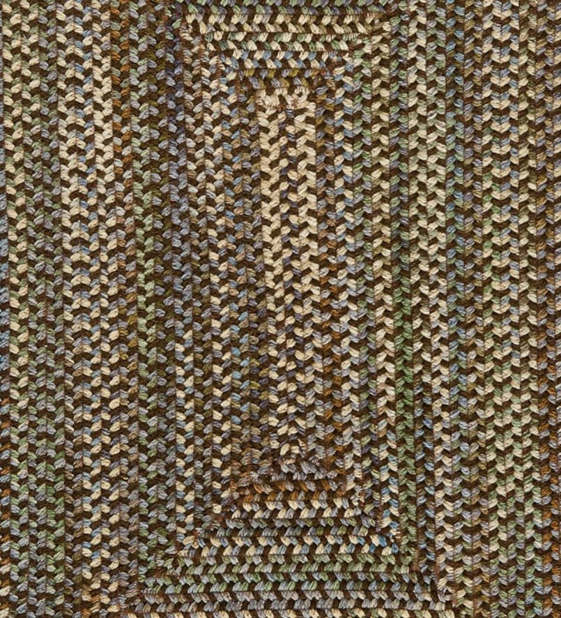 60H0821777 Plow & Hearth Tapis rectangulaire en laine mélangée tressée Bear Creek tapis et nattes