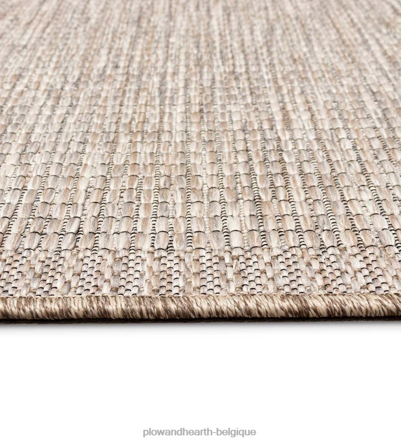 60H0821787 Plow & Hearth Tapis salon avec texture beachcomber intérieur/extérieur tapis et nattes