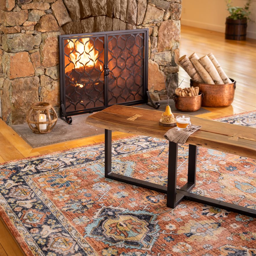 60H0821802 Plow & Hearth Tapis Smartstrand Hazel River tapis et nattes