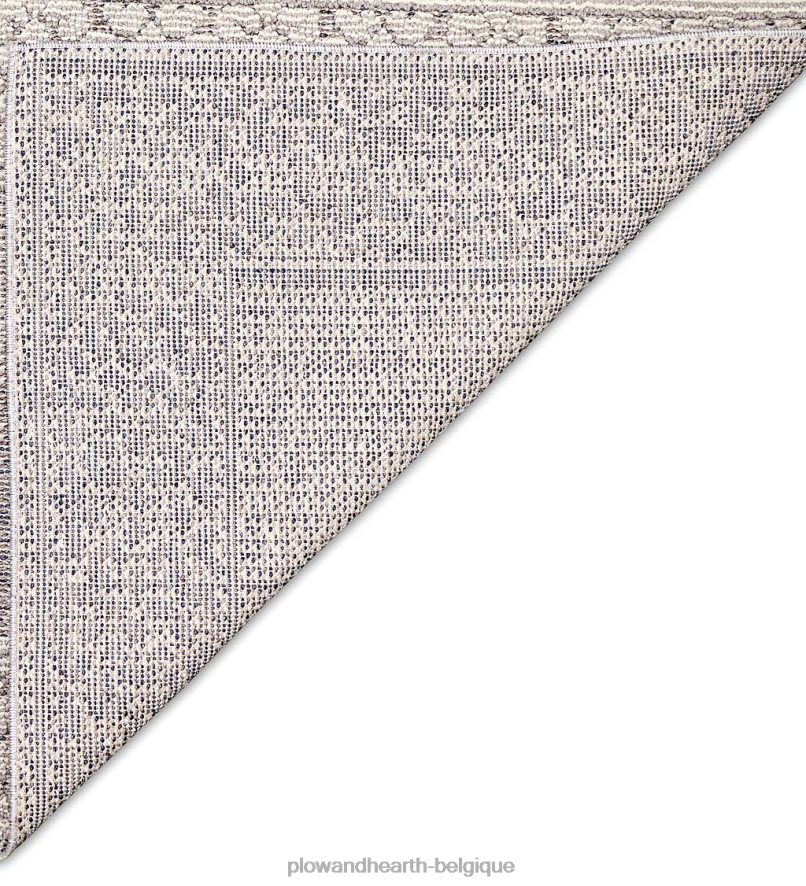 60H0821804 Plow & Hearth Tapis intérieur/extérieur avec bordure de faucon minou tapis et nattes