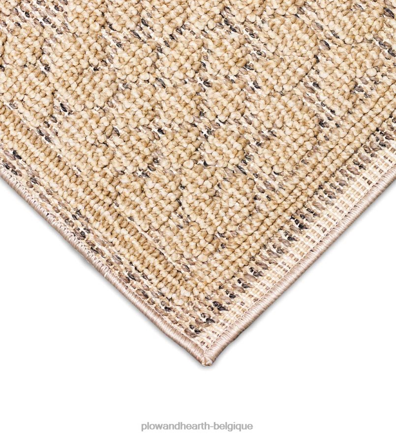 60H0821804 Plow & Hearth Tapis intérieur/extérieur avec bordure de faucon minou tapis et nattes