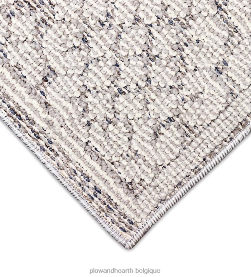 60H0821804 Plow & Hearth Tapis intérieur/extérieur avec bordure de faucon minou tapis et nattes