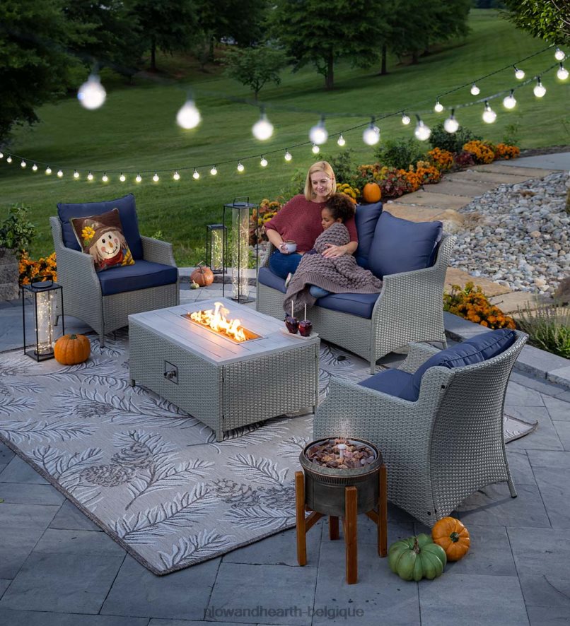 60H0821817 Plow & Hearth Tapis pinède intérieur/extérieur tapis et nattes