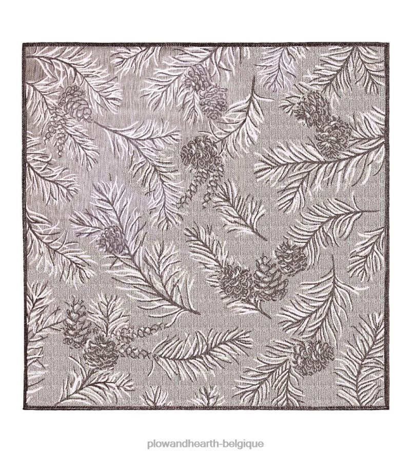 60H0821817 Plow & Hearth Tapis pinède intérieur/extérieur tapis et nattes