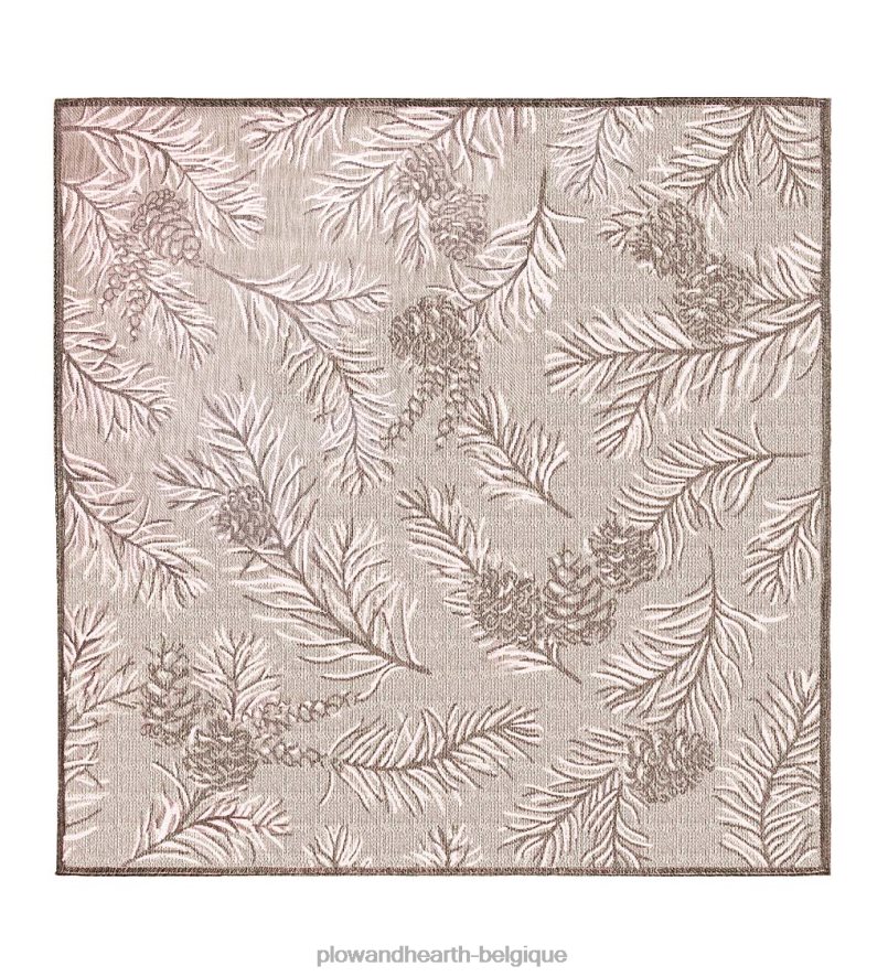 60H0821817 Plow & Hearth Tapis pinède intérieur/extérieur tapis et nattes
