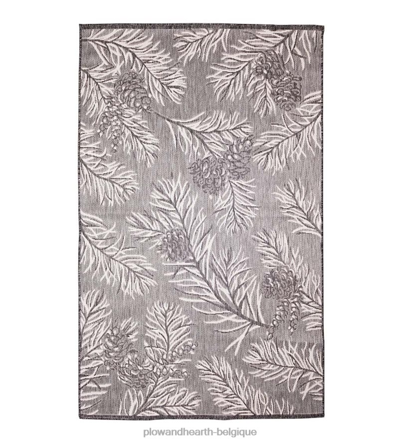 60H0821817 Plow & Hearth Tapis pinède intérieur/extérieur tapis et nattes