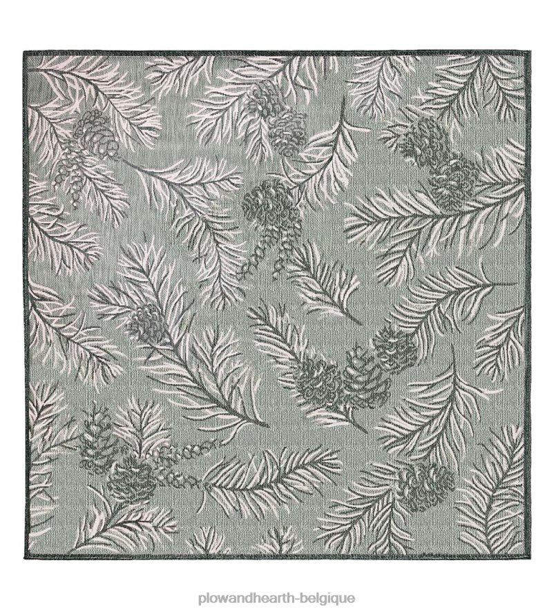 60H0821817 Plow & Hearth Tapis pinède intérieur/extérieur tapis et nattes