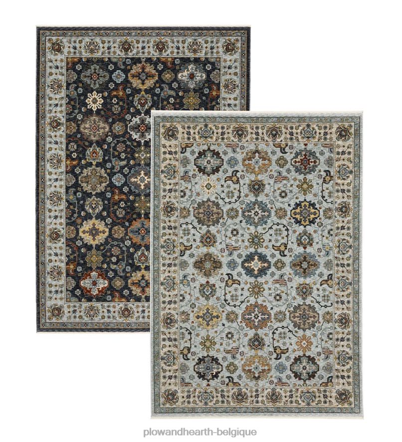 60H0821819 Plow & Hearth Tapis traditionnel en polyester Alexandrie tapis et nattes