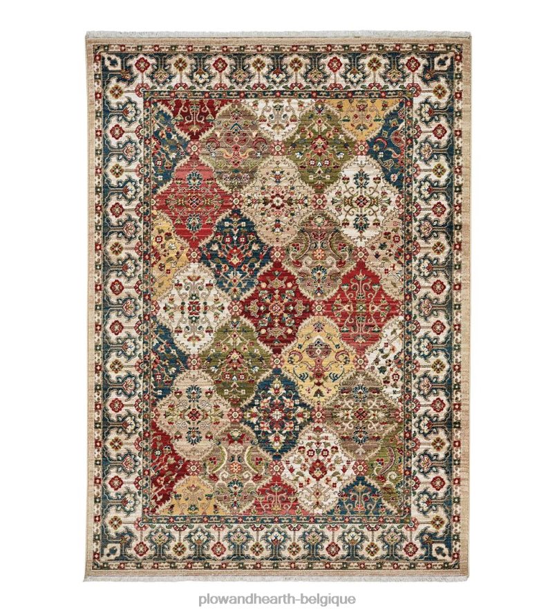60H0821838 Plow & Hearth Tapis en polypropylène panneau Chelsea tapis et nattes