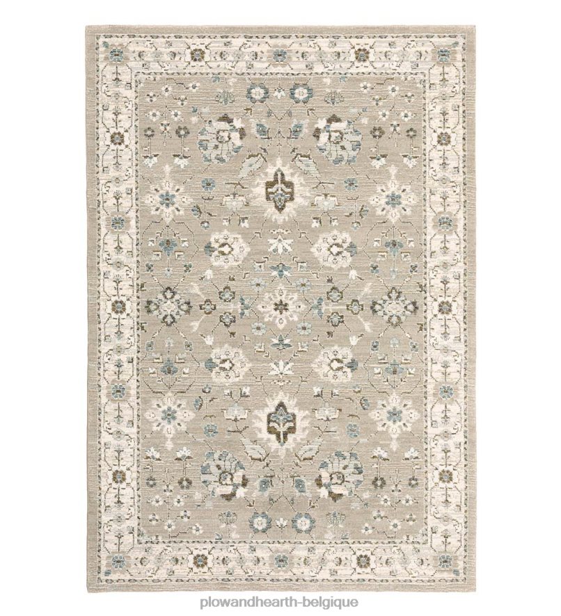 60H0821859 Plow & Hearth Tapis de bordure d'intérieur en mélange synthétique Ashland Daybreak tapis et nattes
