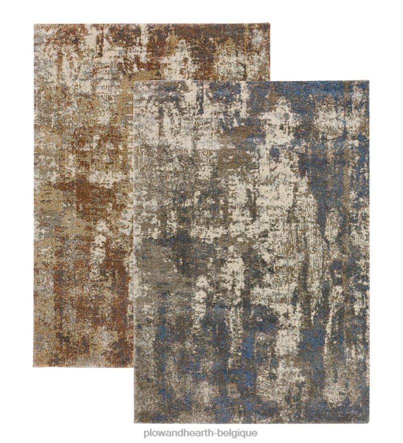 60H0821874 Plow & Hearth Tapis en polypropylène facile d'entretien Cedar Run tapis et nattes