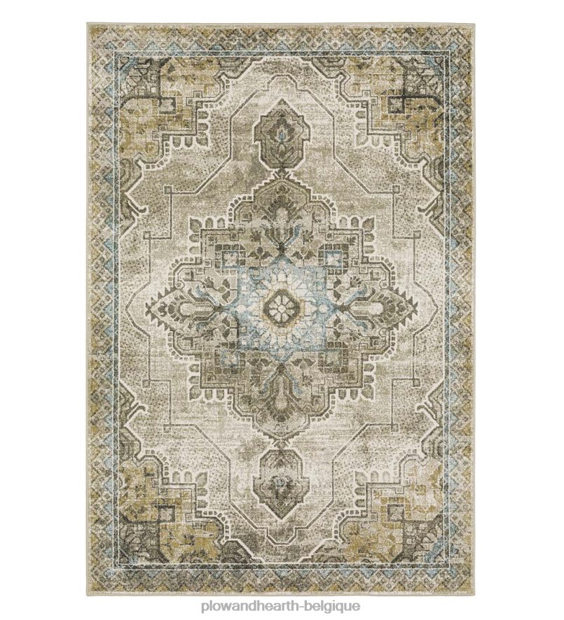 60H0821878 Plow & Hearth Tapis traditionnel en polypropylène Heartland tapis et nattes